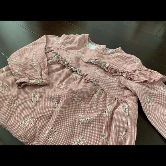 Zara ruffle letter top, size 18-24 mo - Picture 5 of 5